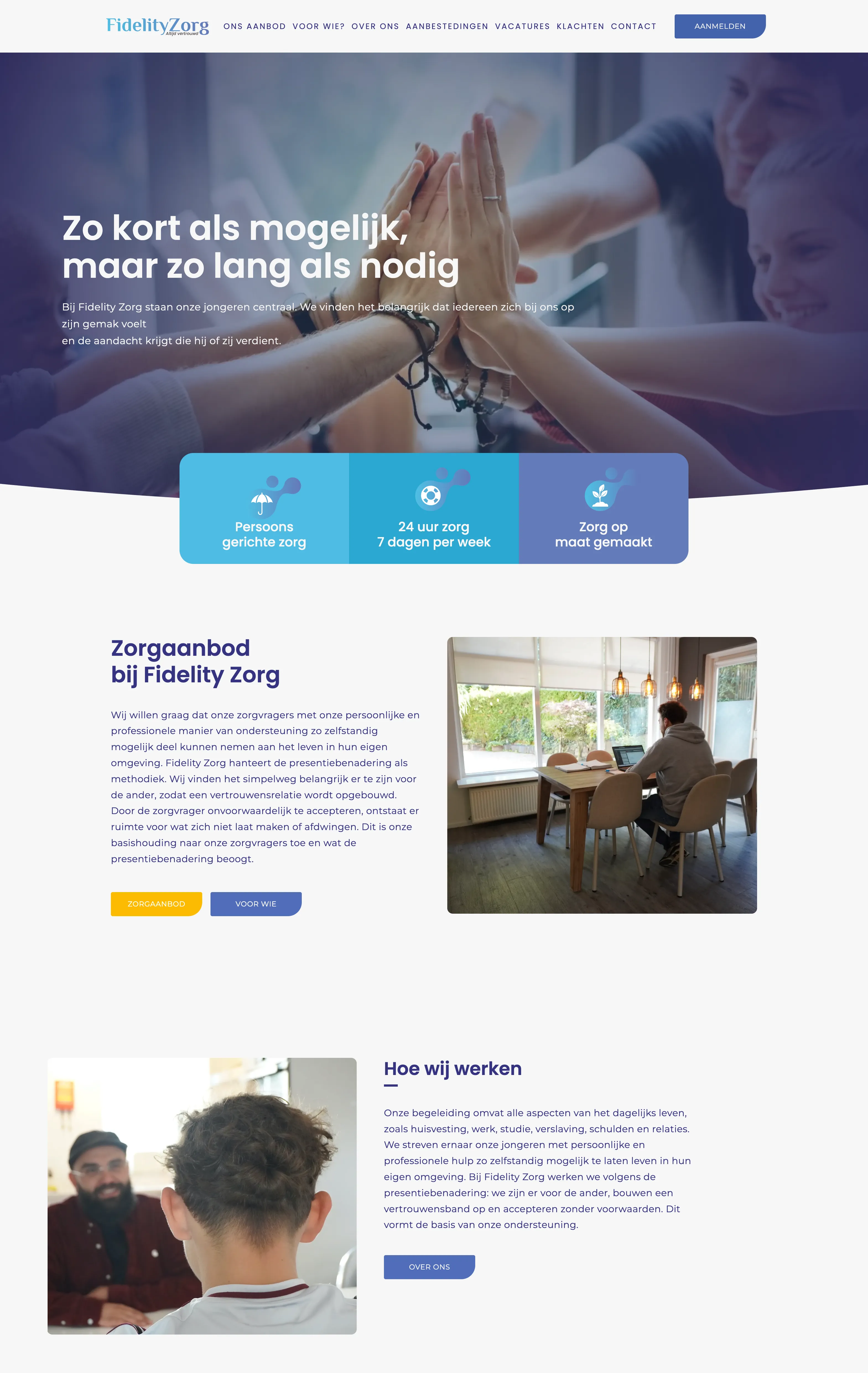 Fidelity Zorg pagina 1